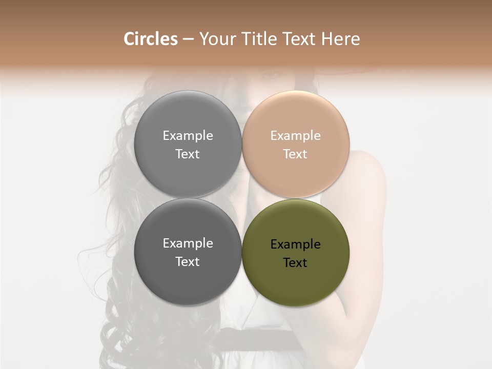 Living Wavy Pretty PowerPoint Template