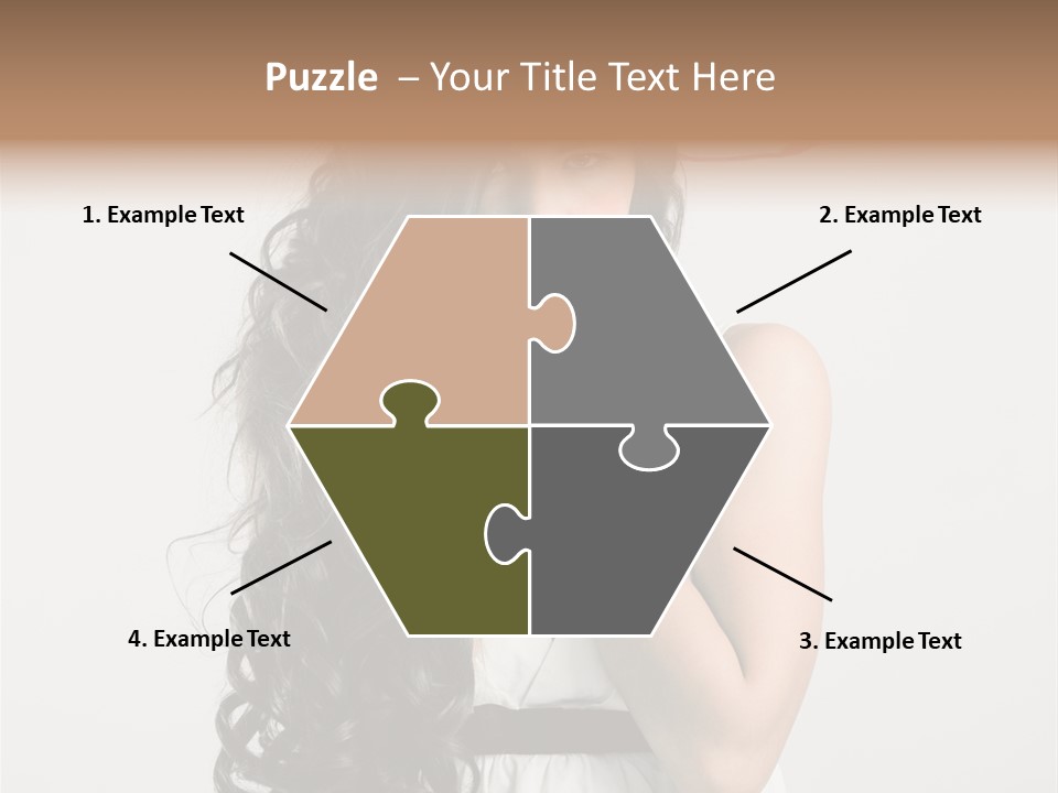 Living Wavy Pretty PowerPoint Template