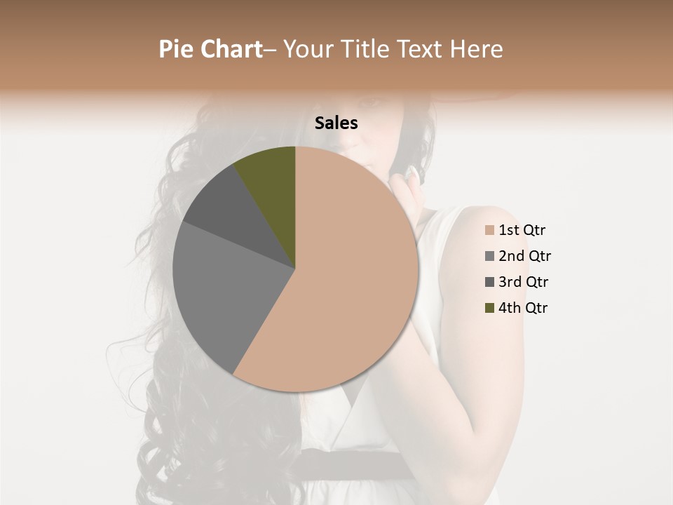 Living Wavy Pretty PowerPoint Template