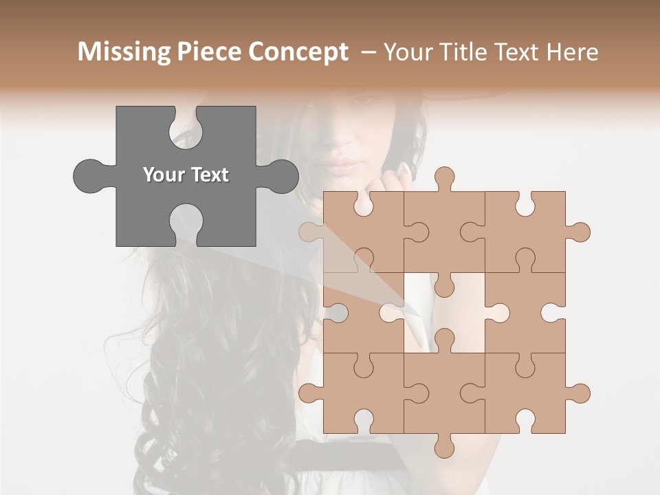 Living Wavy Pretty PowerPoint Template