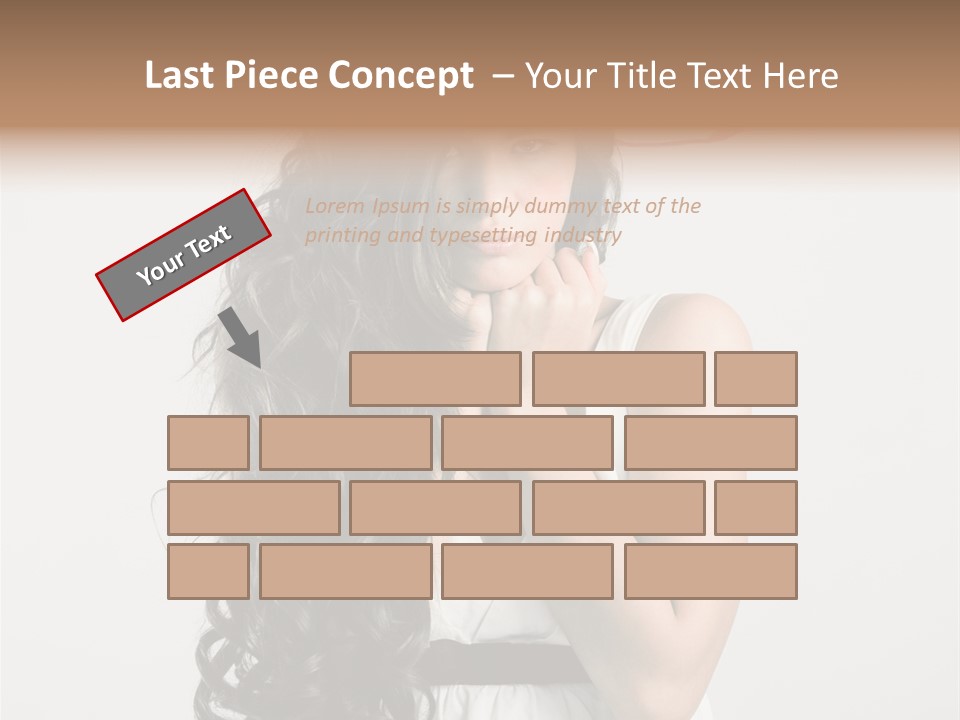Living Wavy Pretty PowerPoint Template