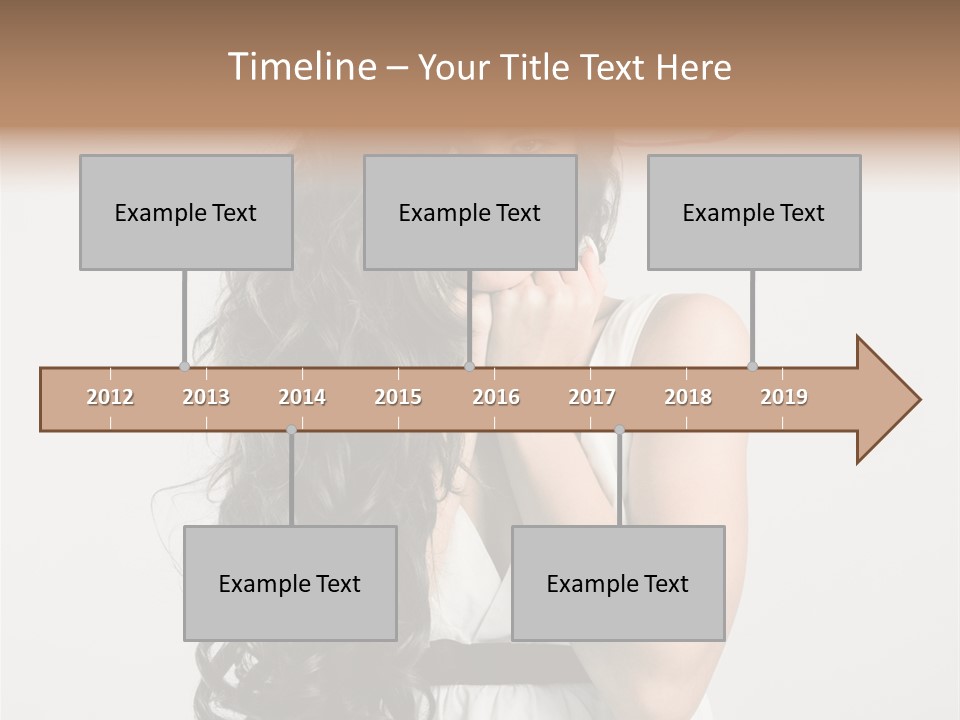 Living Wavy Pretty PowerPoint Template