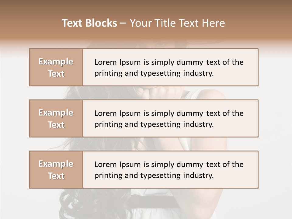 Living Wavy Pretty PowerPoint Template