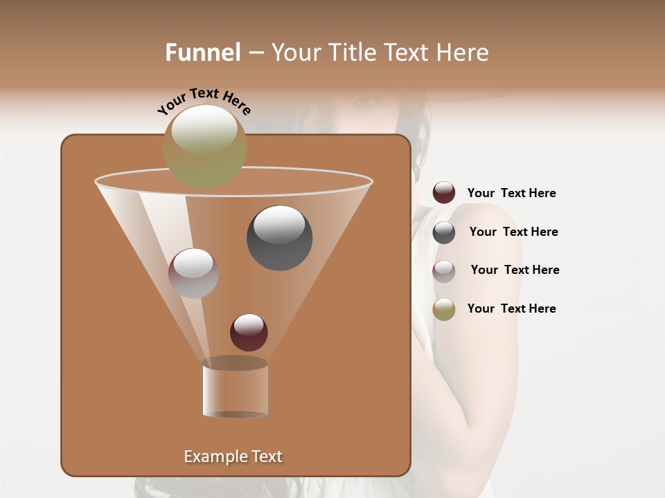 Living Wavy Pretty PowerPoint Template