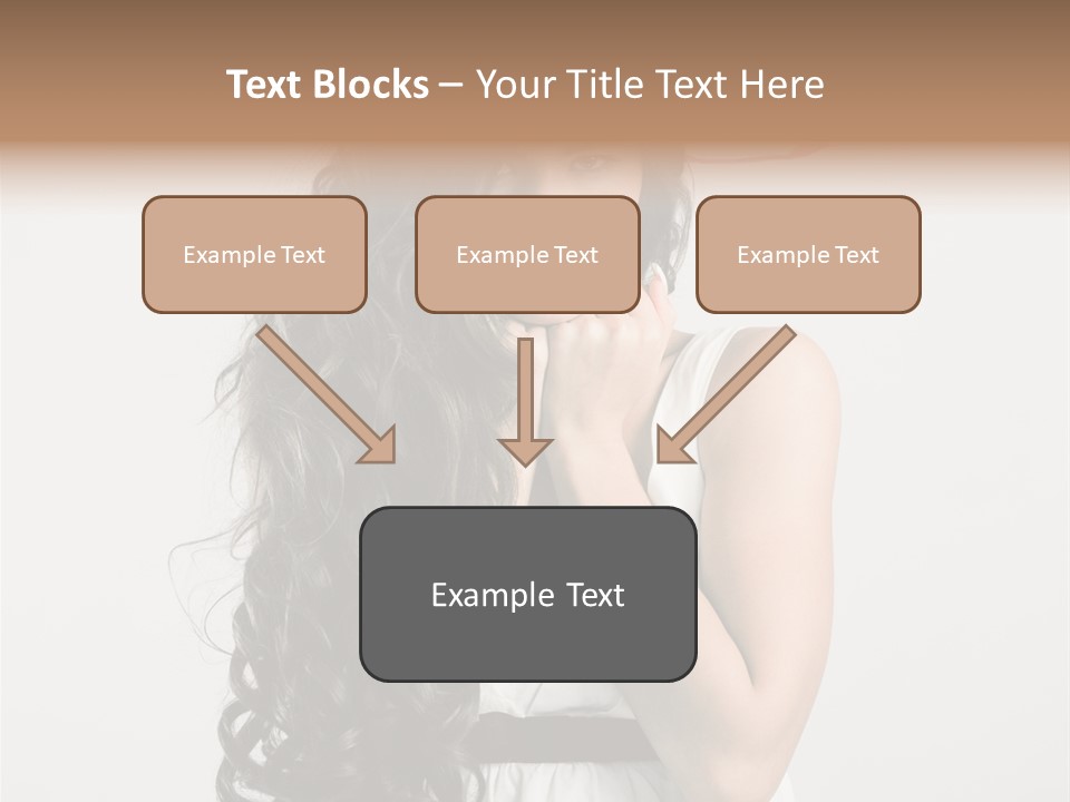 Living Wavy Pretty PowerPoint Template