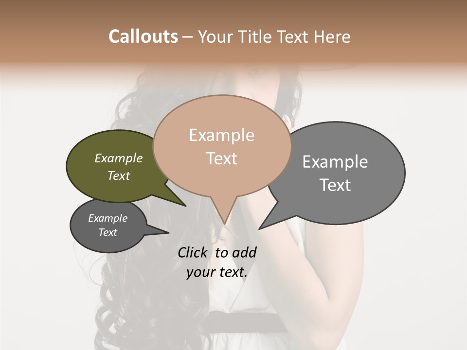 Living Wavy Pretty PowerPoint Template