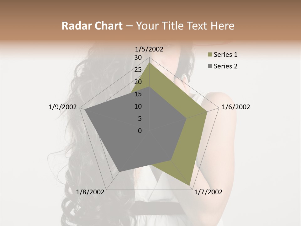 Living Wavy Pretty PowerPoint Template