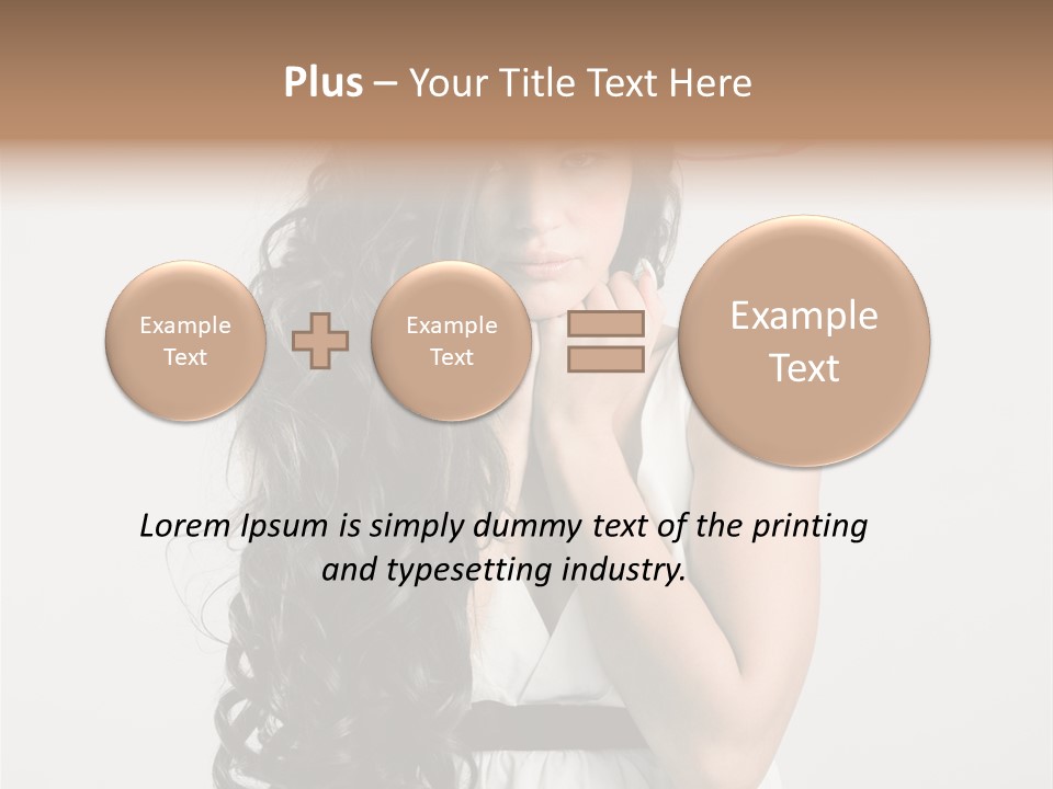 Living Wavy Pretty PowerPoint Template