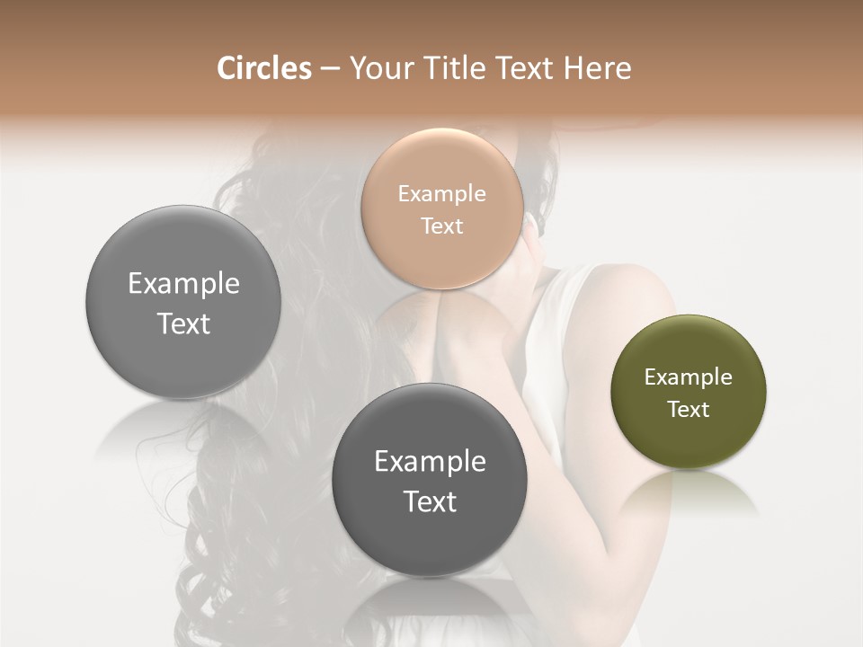 Living Wavy Pretty PowerPoint Template