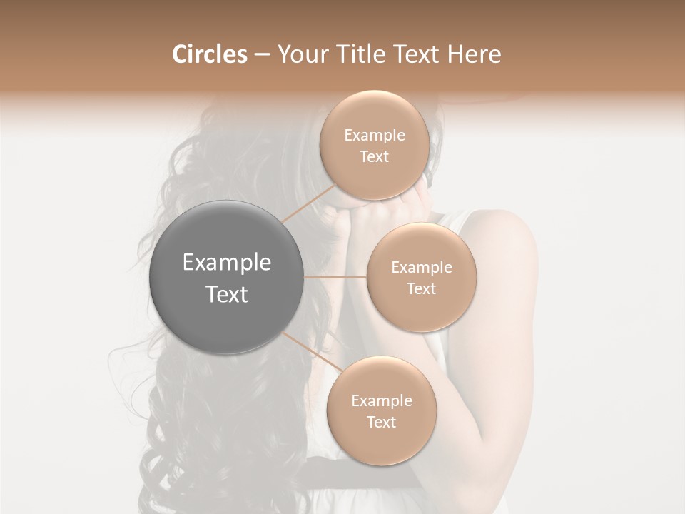 Living Wavy Pretty PowerPoint Template