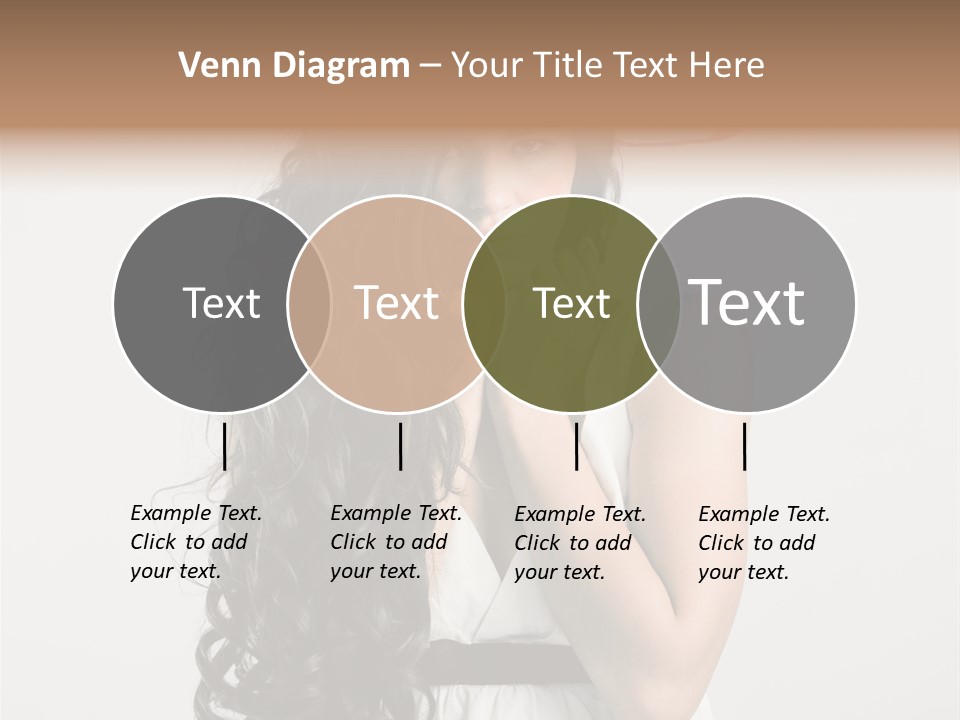 Living Wavy Pretty PowerPoint Template