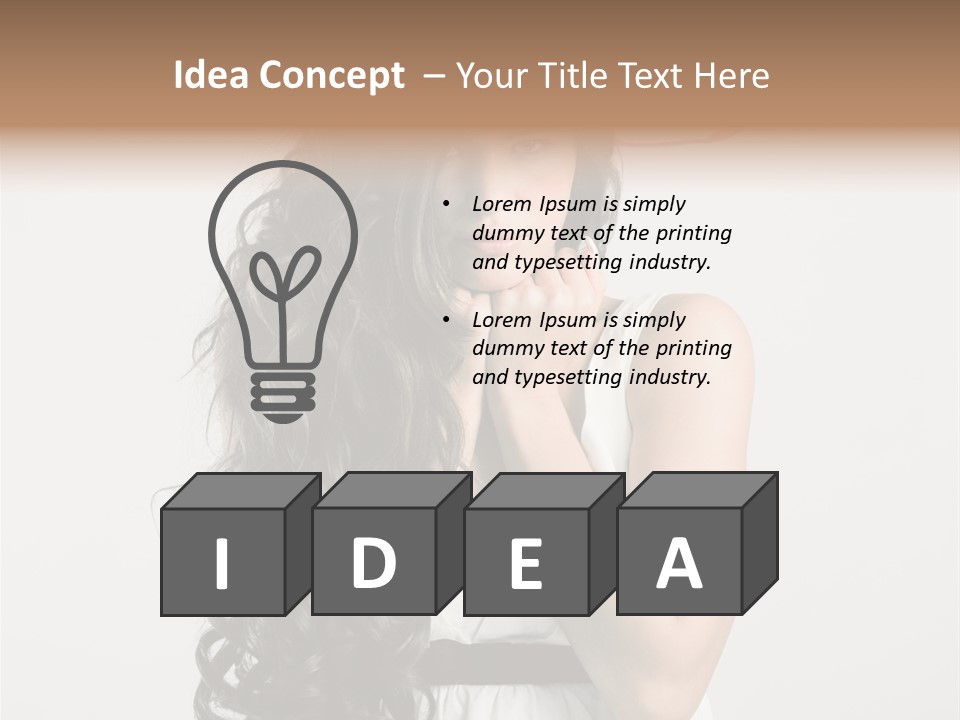 Living Wavy Pretty PowerPoint Template