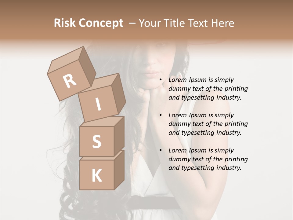 Living Wavy Pretty PowerPoint Template