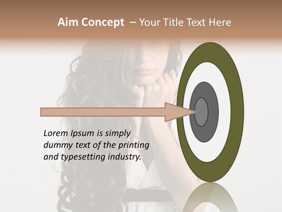 Living Wavy Pretty PowerPoint Template