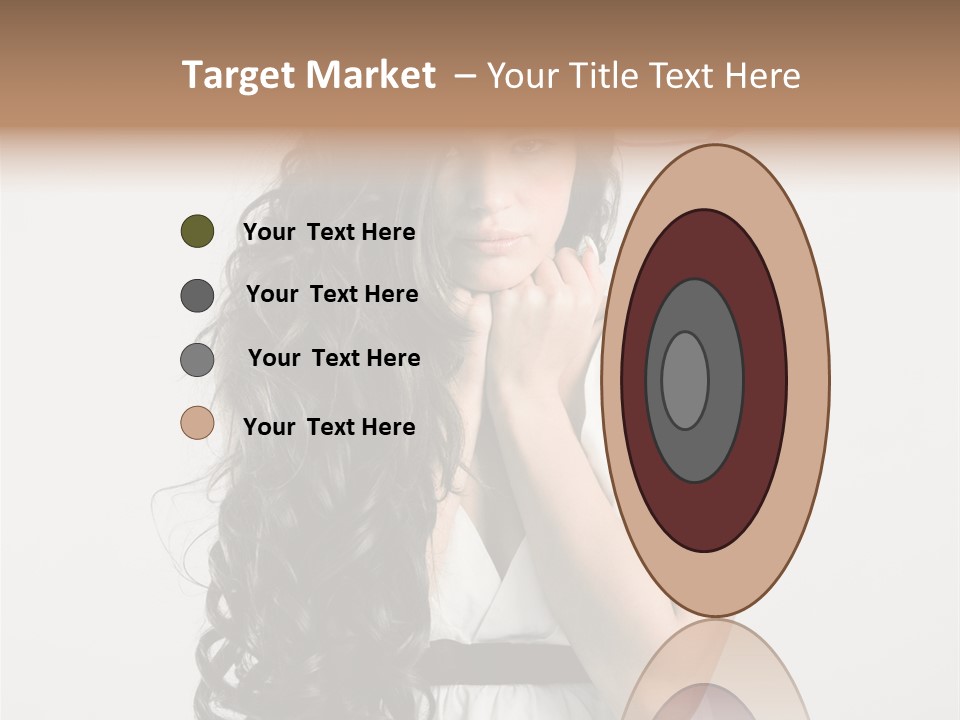 Living Wavy Pretty PowerPoint Template