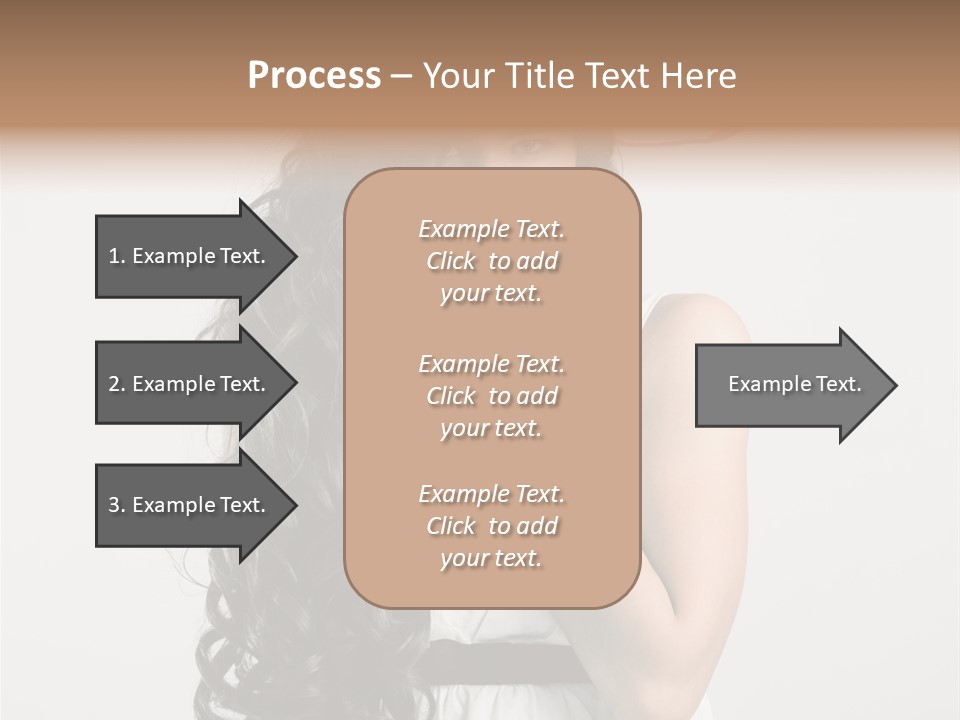 Living Wavy Pretty PowerPoint Template