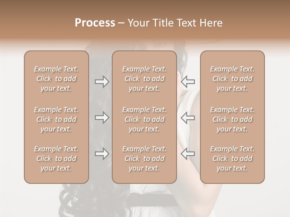 Living Wavy Pretty PowerPoint Template