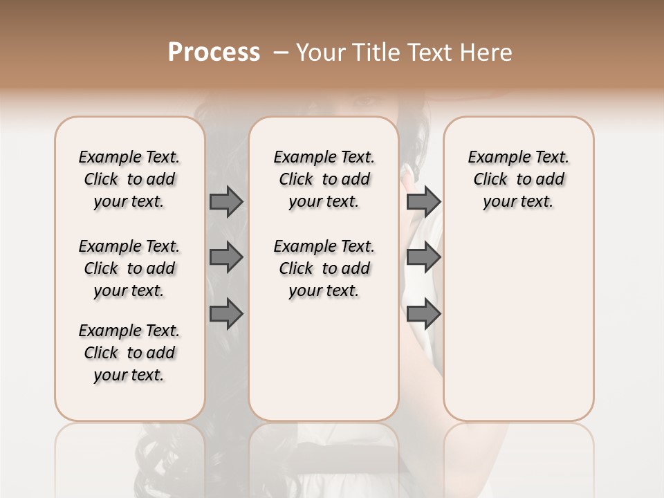 Living Wavy Pretty PowerPoint Template