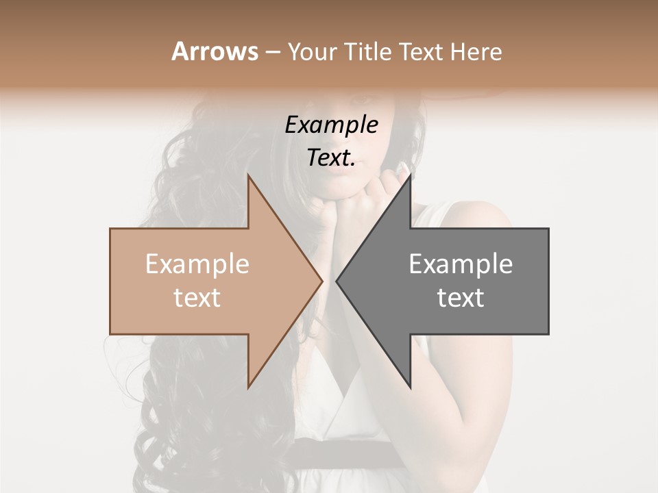 Living Wavy Pretty PowerPoint Template