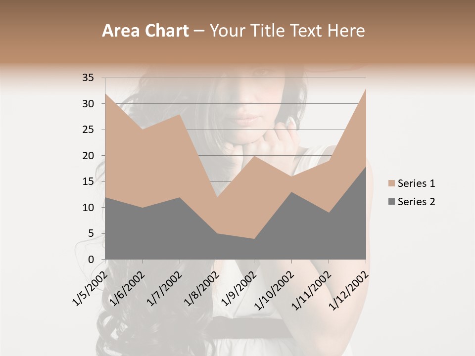 Living Wavy Pretty PowerPoint Template