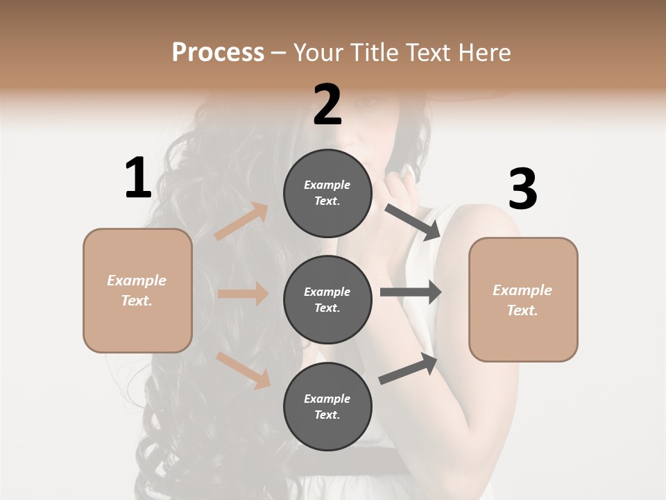 Living Wavy Pretty PowerPoint Template