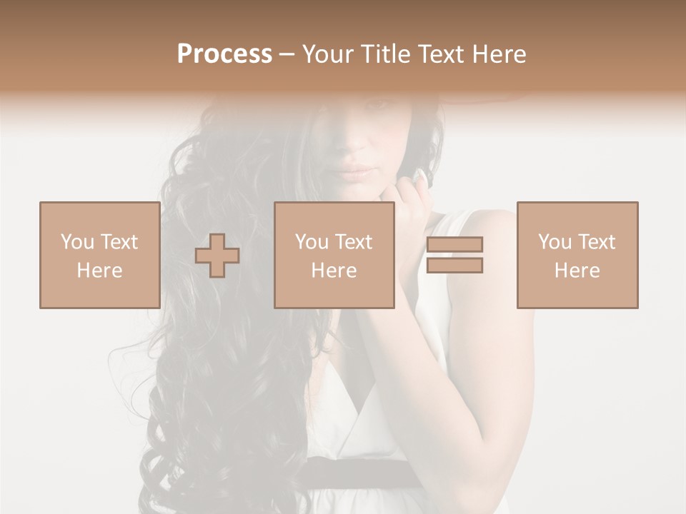 Living Wavy Pretty PowerPoint Template