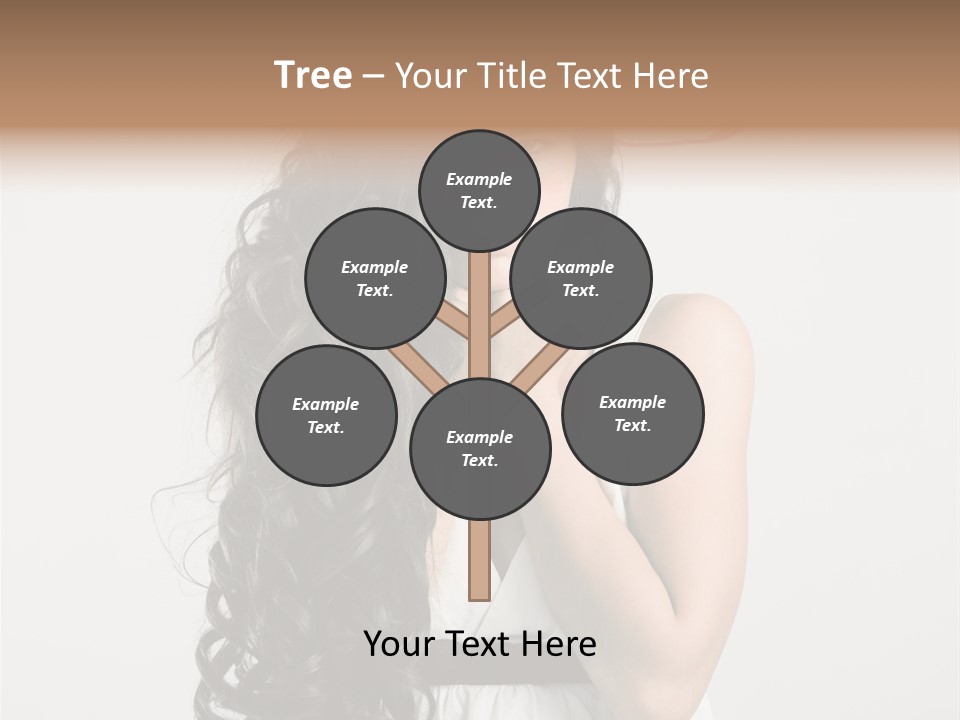 Living Wavy Pretty PowerPoint Template