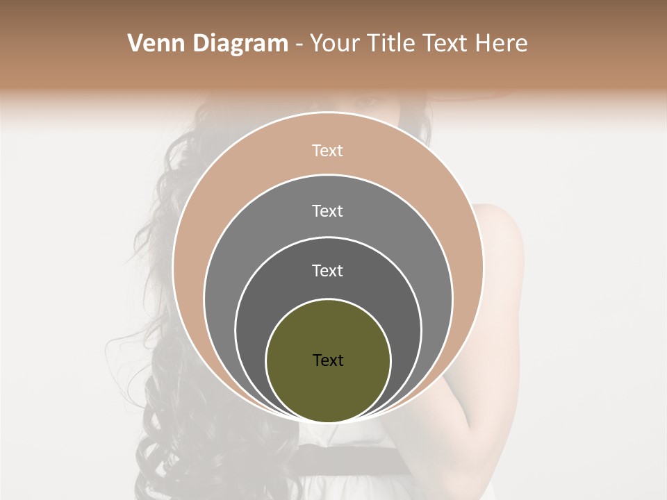 Living Wavy Pretty PowerPoint Template