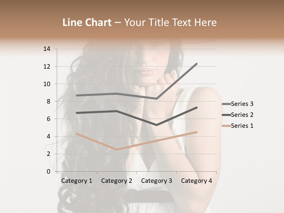 Living Wavy Pretty PowerPoint Template