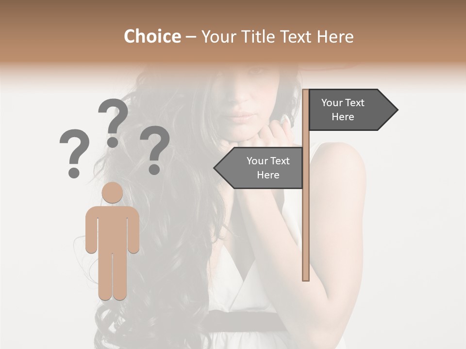 Living Wavy Pretty PowerPoint Template