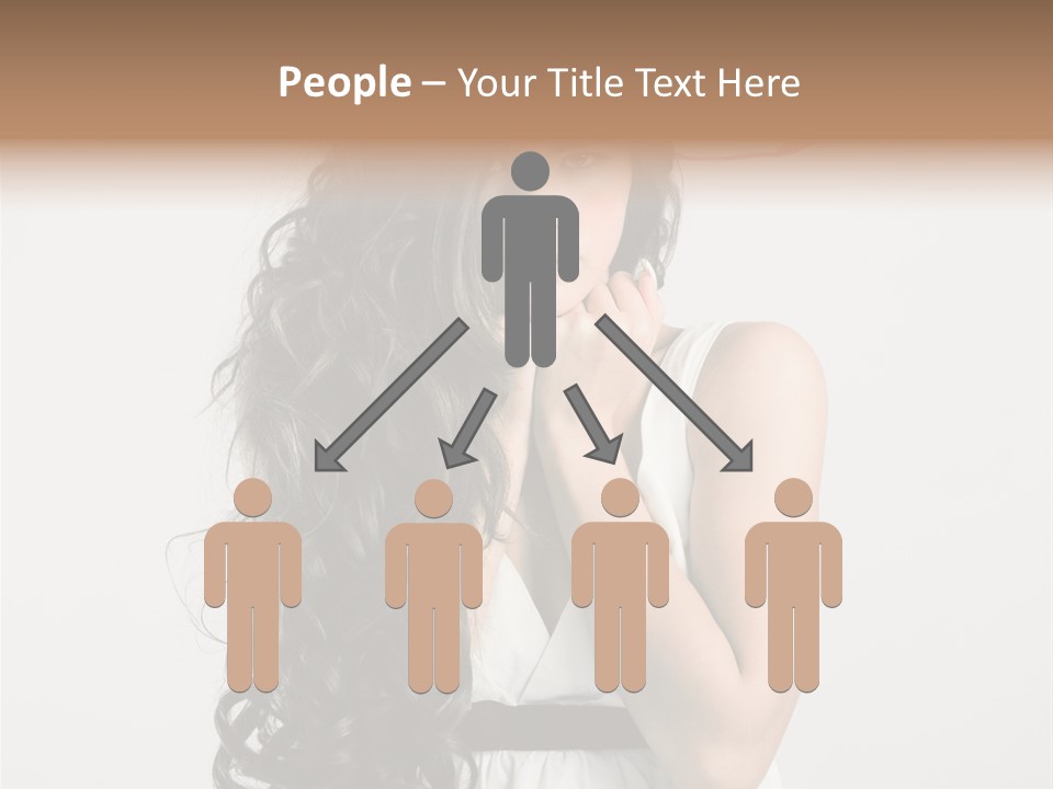 Living Wavy Pretty PowerPoint Template