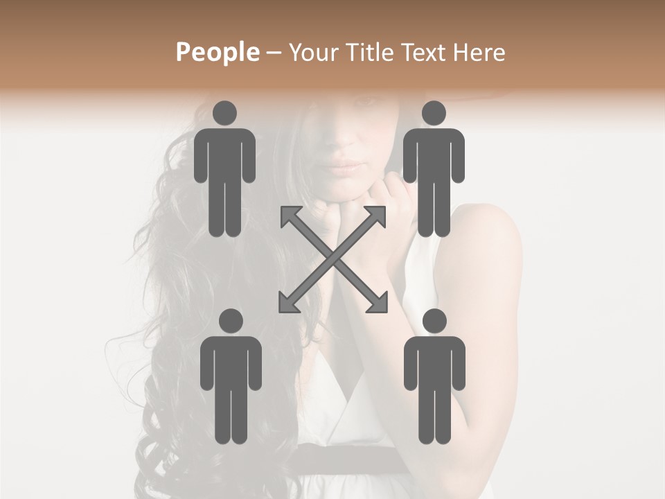 Living Wavy Pretty PowerPoint Template