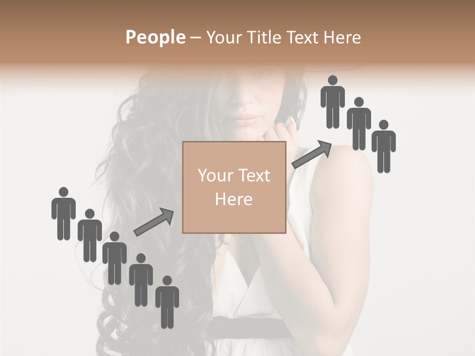 Living Wavy Pretty PowerPoint Template