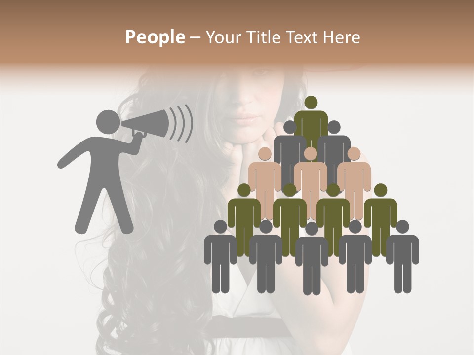 Living Wavy Pretty PowerPoint Template