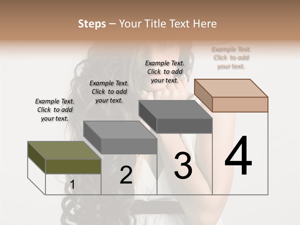Living Wavy Pretty PowerPoint Template