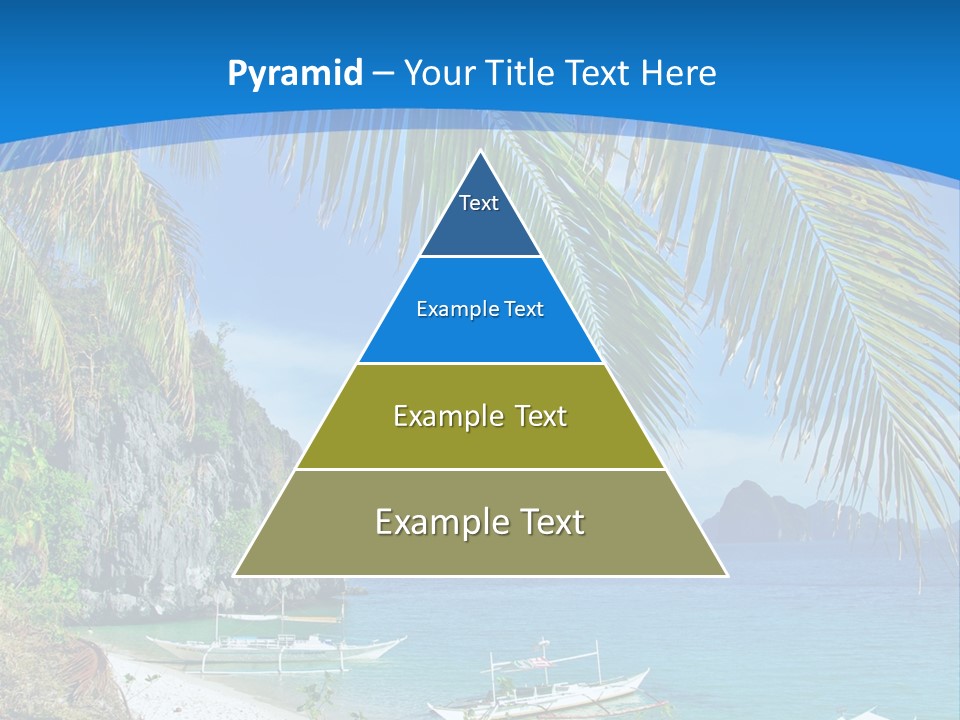 Tree Blue Relax PowerPoint Template