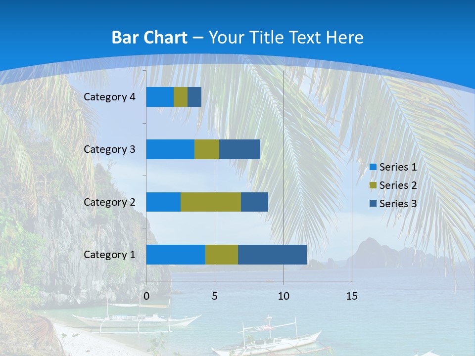 Tree Blue Relax PowerPoint Template