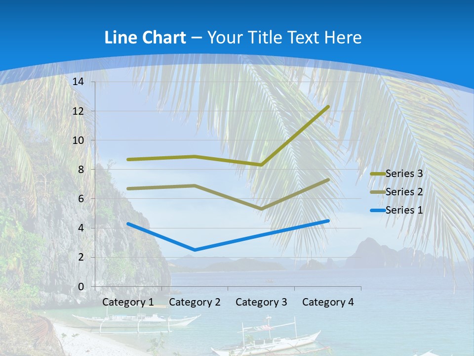 Tree Blue Relax PowerPoint Template