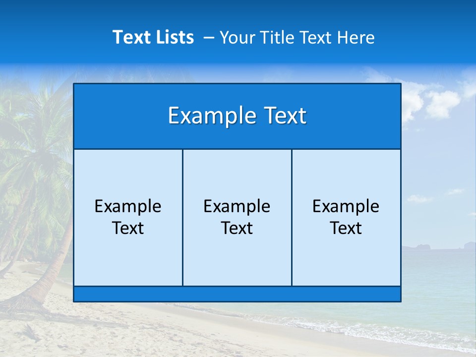 Coast Mountain Relax PowerPoint Template