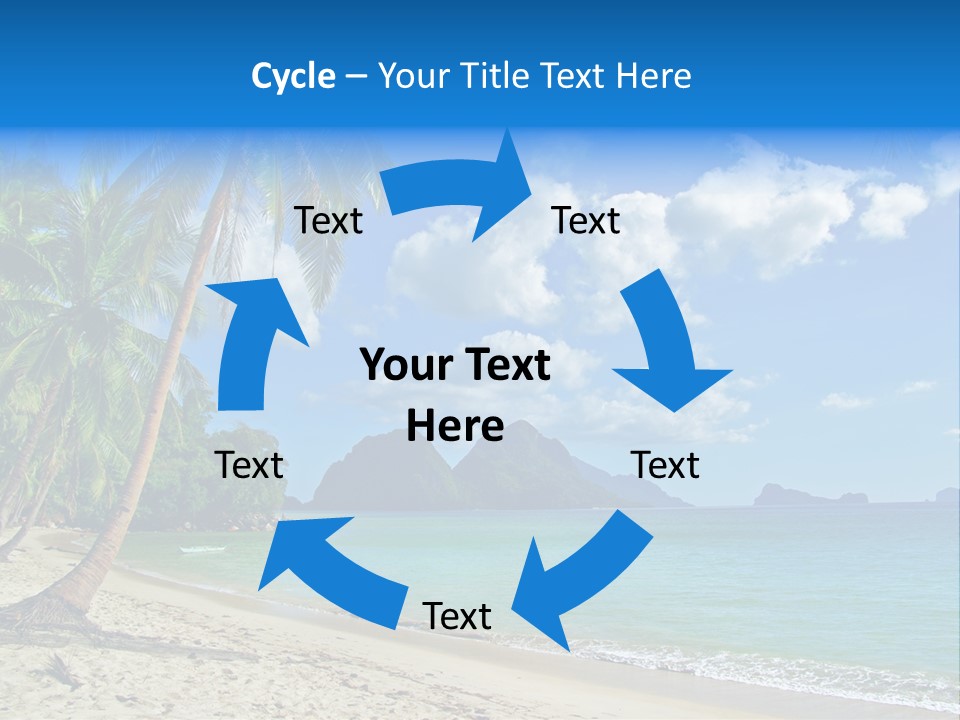 Coast Mountain Relax PowerPoint Template