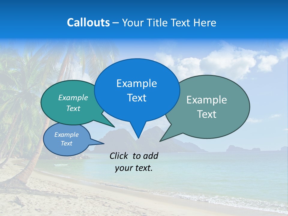 Coast Mountain Relax PowerPoint Template