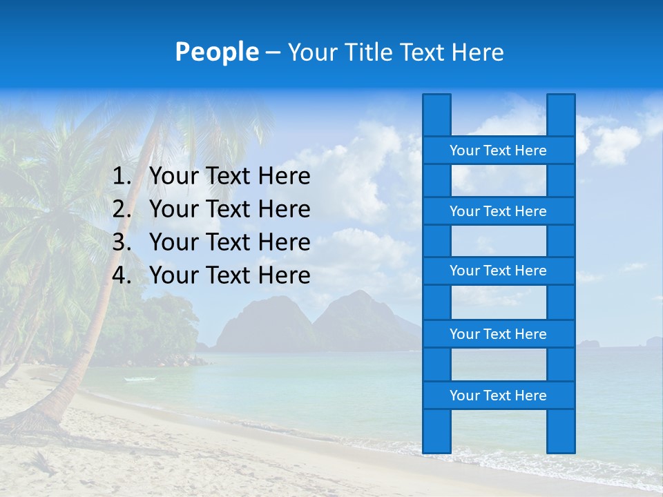 Coast Mountain Relax PowerPoint Template
