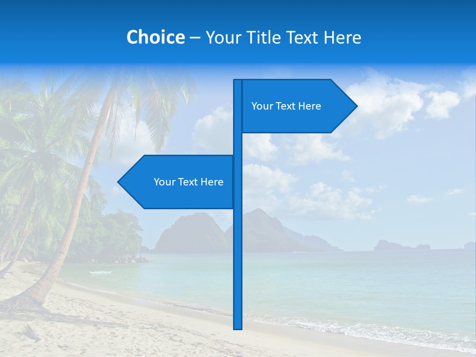 Coast Mountain Relax PowerPoint Template