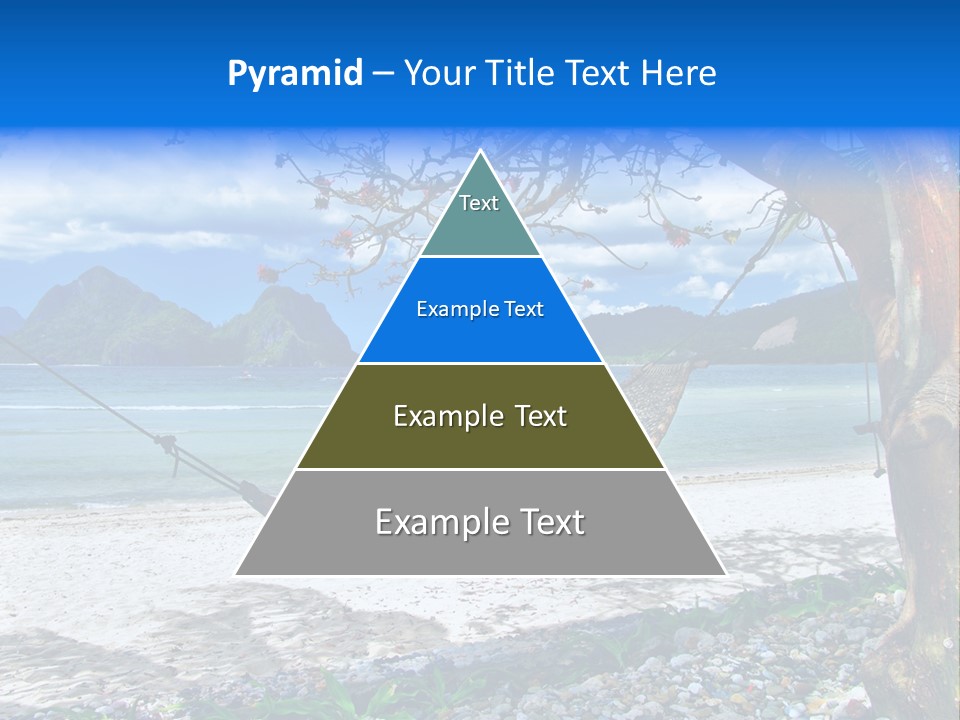 Sunny Summertime Sand PowerPoint Template