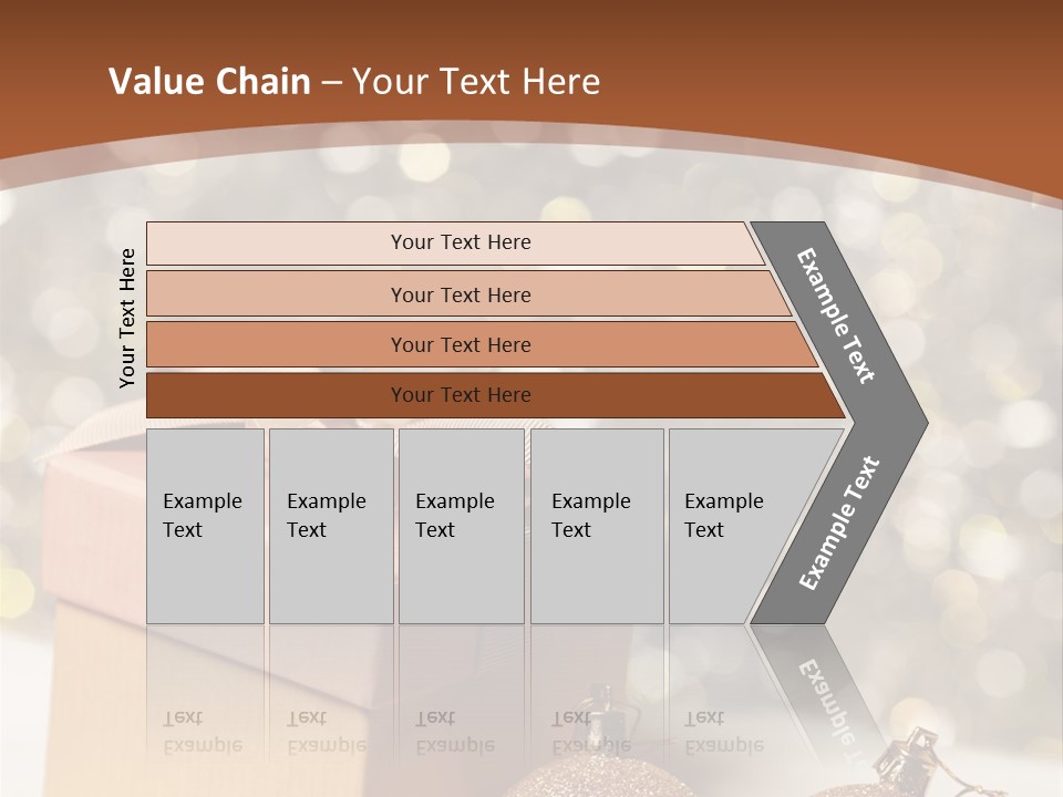Gift Golden Nobody PowerPoint Template