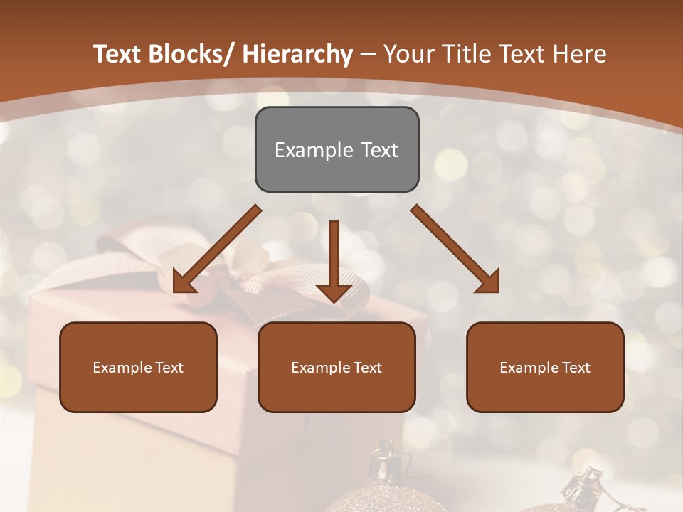 Gift Golden Nobody PowerPoint Template