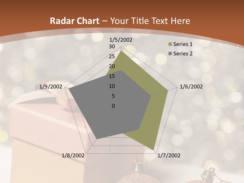 Gift Golden Nobody PowerPoint Template