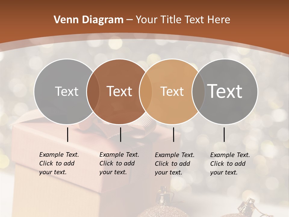 Gift Golden Nobody PowerPoint Template