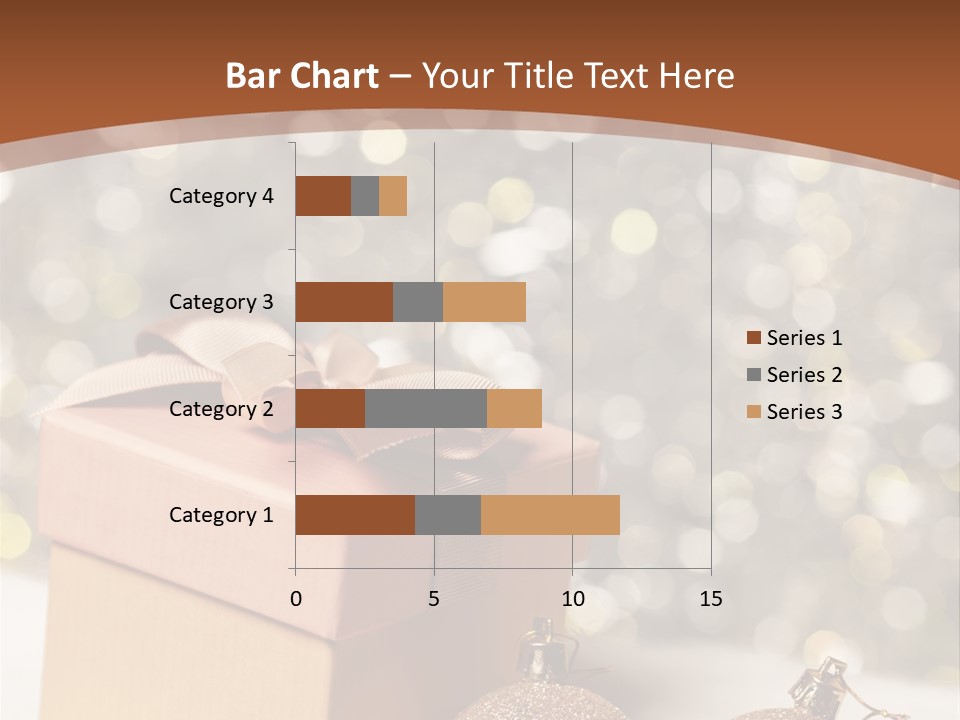 Gift Golden Nobody PowerPoint Template