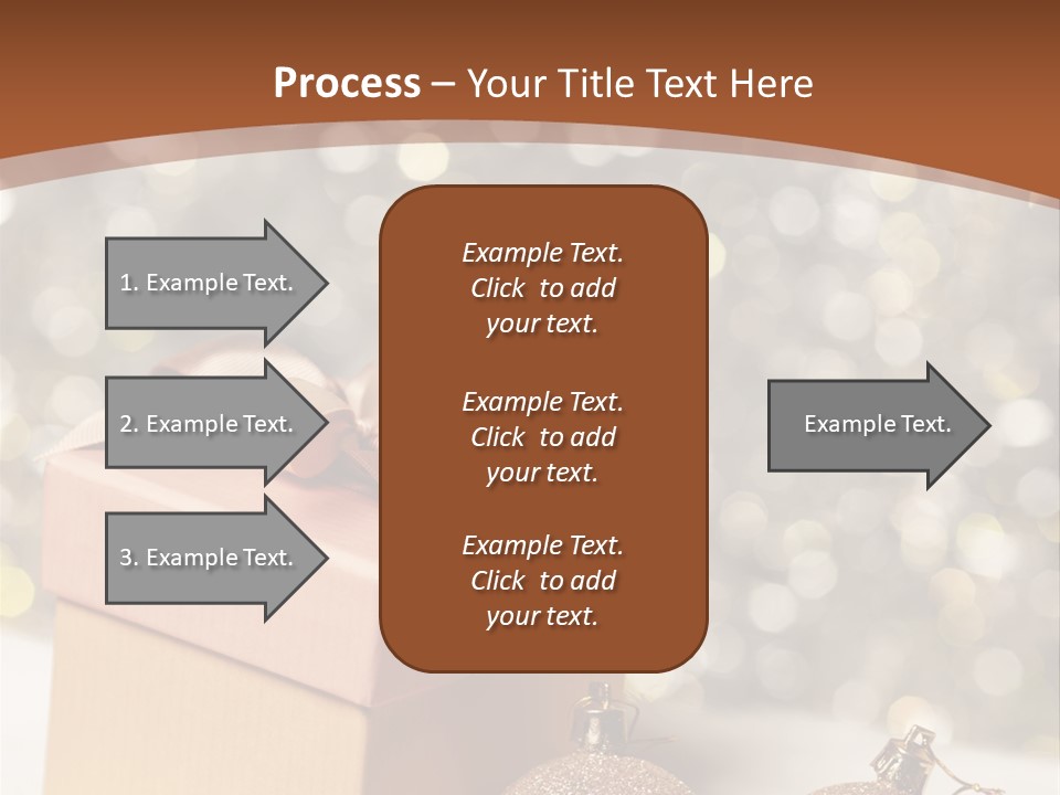 Gift Golden Nobody PowerPoint Template